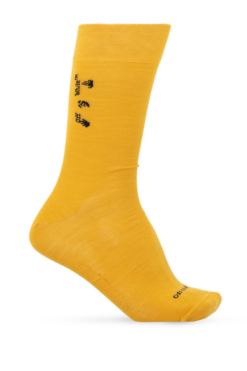 Off white 2025 socks yellow